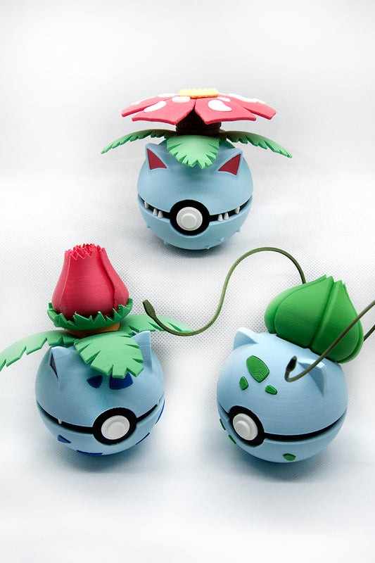 PACK BULBASAUR, IVISAUR Y VENASAUR