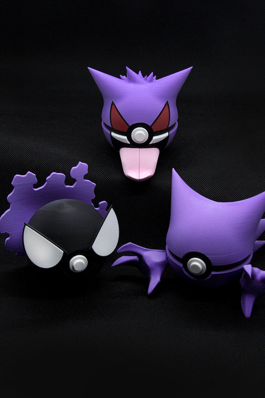 PACK GASTLY, HUNTER Y GENGAR