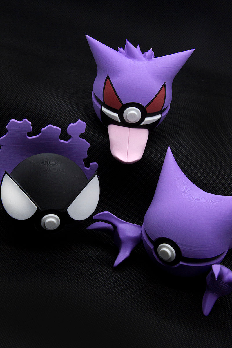 PACK GASTLY, HUNTER Y GENGAR