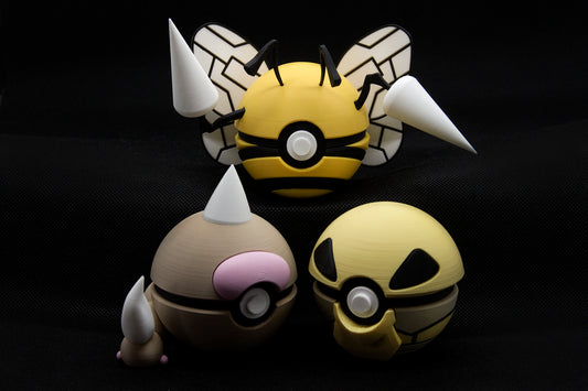 PACK WEEDLE, KAKUNA Y BEEDRILL
