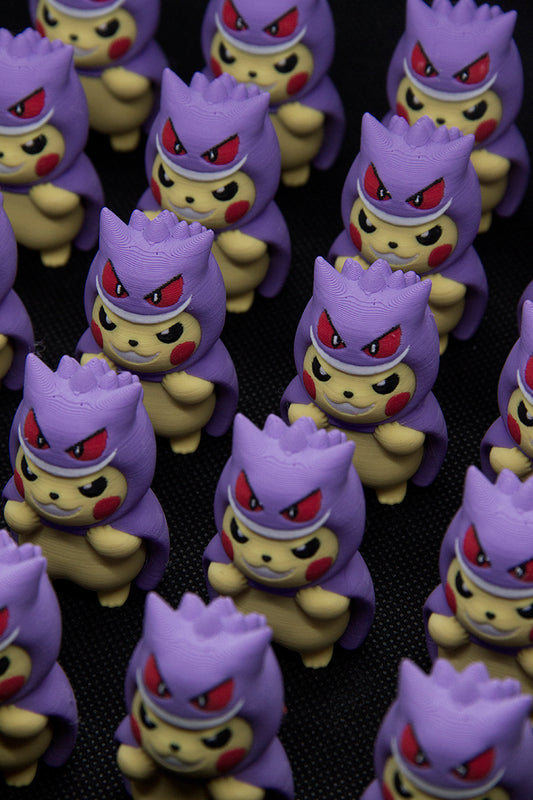 FIGURITA/LLAVERO PIKACHU COSPLAY GENGAR