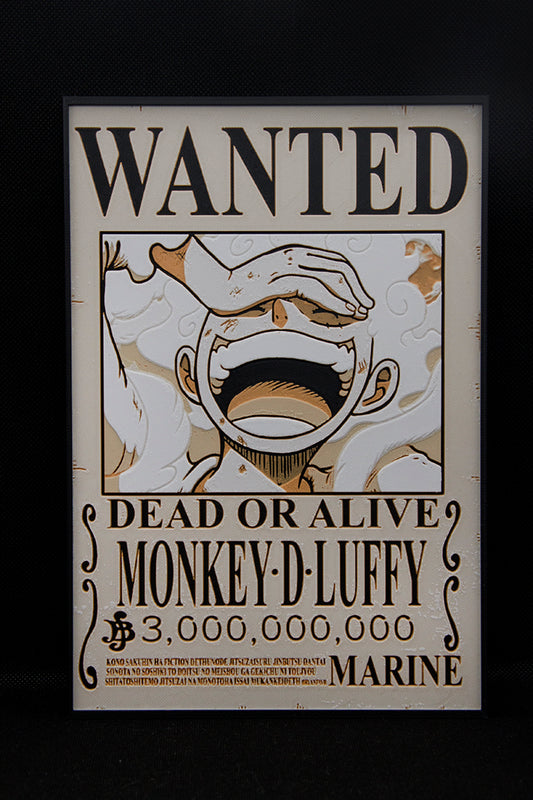 Wanted Monkey D Luffy Gear 5