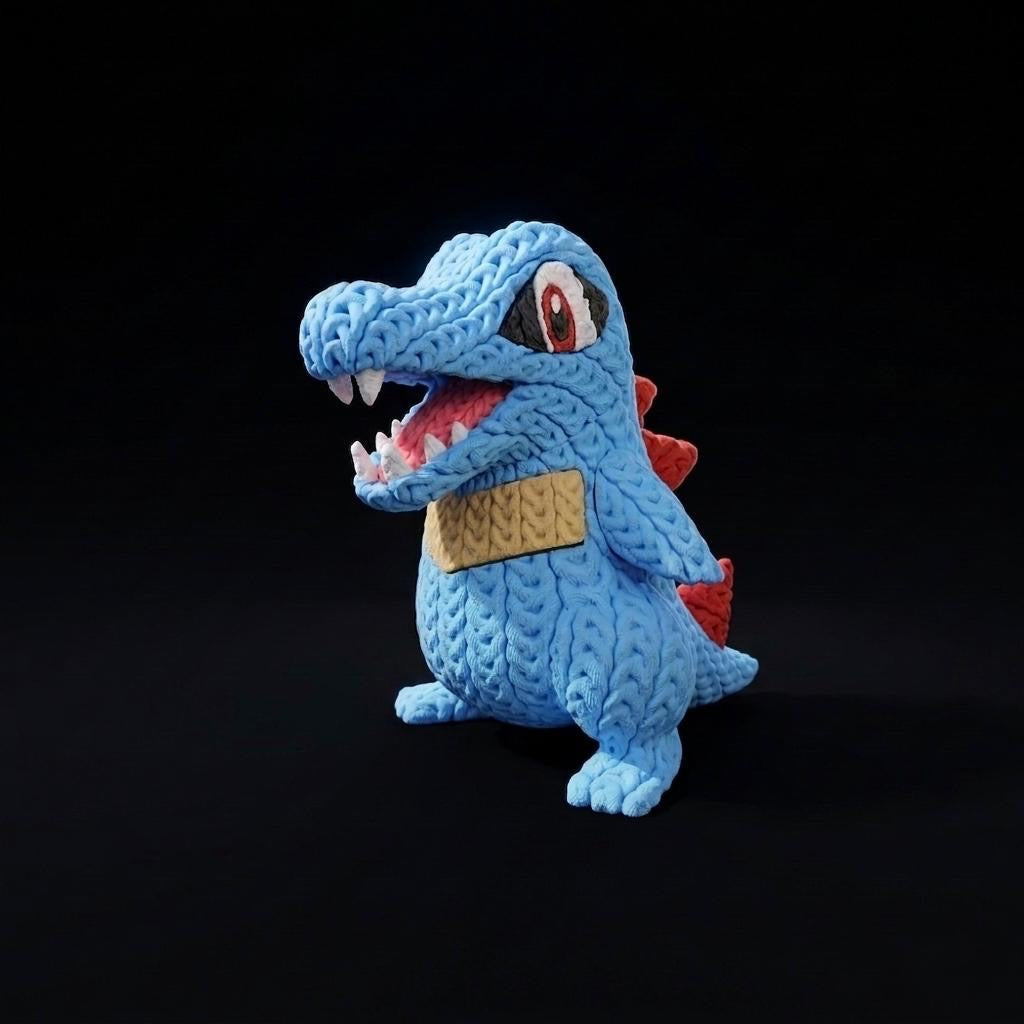 TOTODILE CROCHET