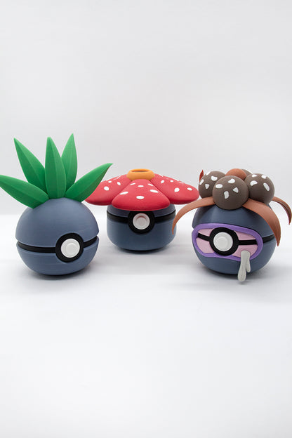 PACK ODDISH, GLOOM Y VILEPLUME