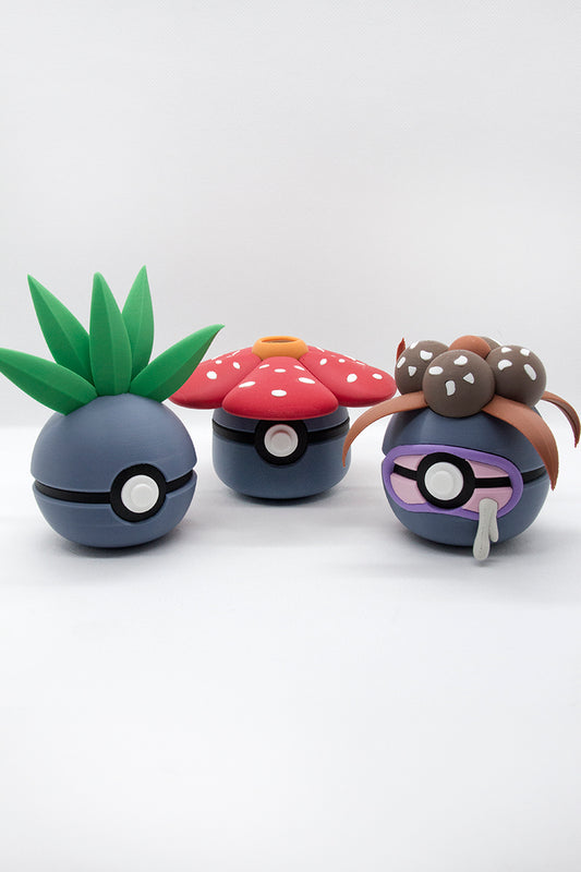 PACK ODDISH, GLOOM Y VILEPLUME