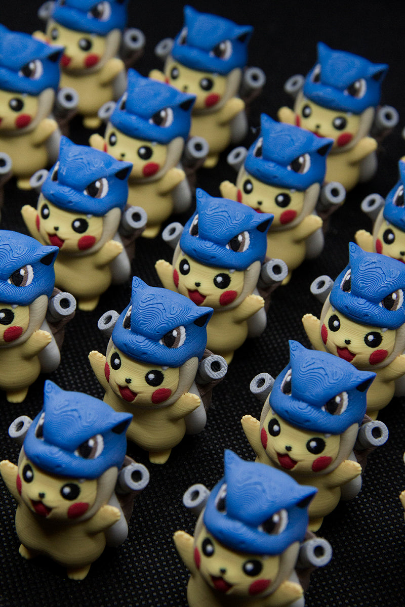 PIKACHU BLASTOISE FIGURITA/LLAVERO