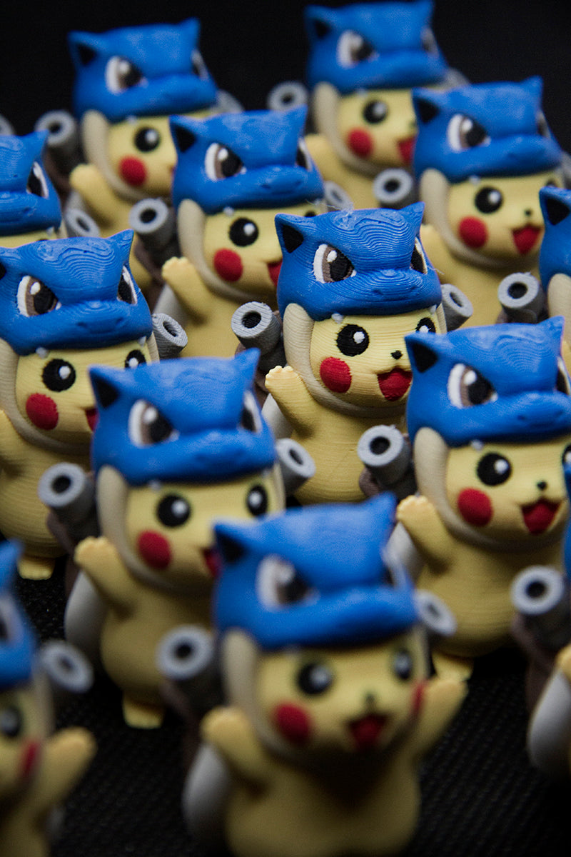 PIKACHU BLASTOISE FIGURITA/LLAVERO