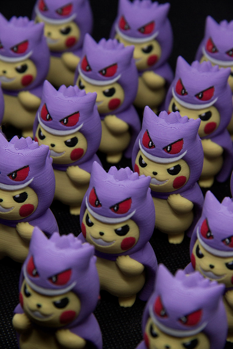 FIGURITA/LLAVERO PIKACHU COSPLAY GENGAR