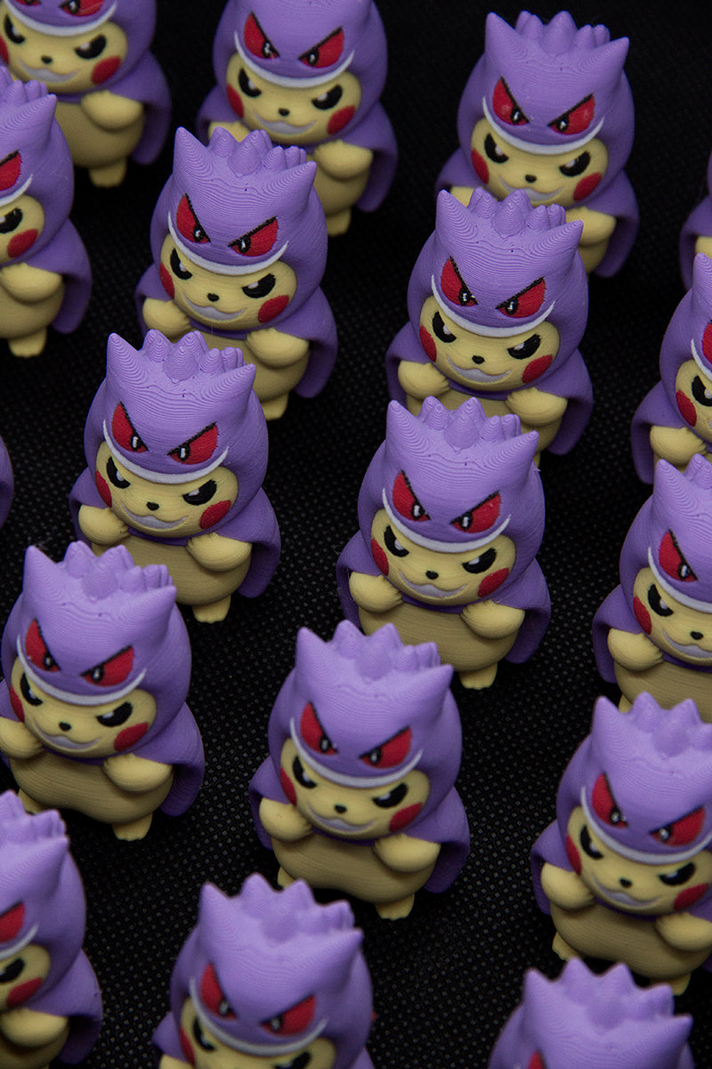 FIGURITA/LLAVERO PIKACHU COSPLAY GENGAR