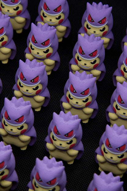 FIGURITA/LLAVERO PIKACHU COSPLAY GENGAR