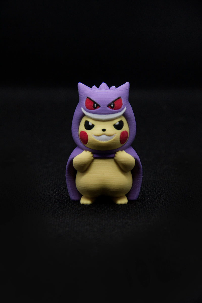 FIGURITA/LLAVERO PIKACHU COSPLAY GENGAR