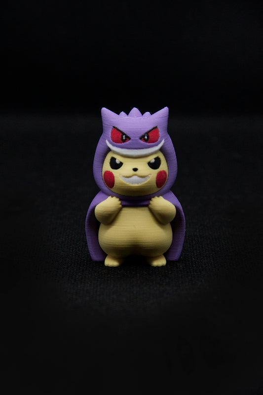 FIGURITA/LLAVERO PIKACHU COSPLAY GENGAR