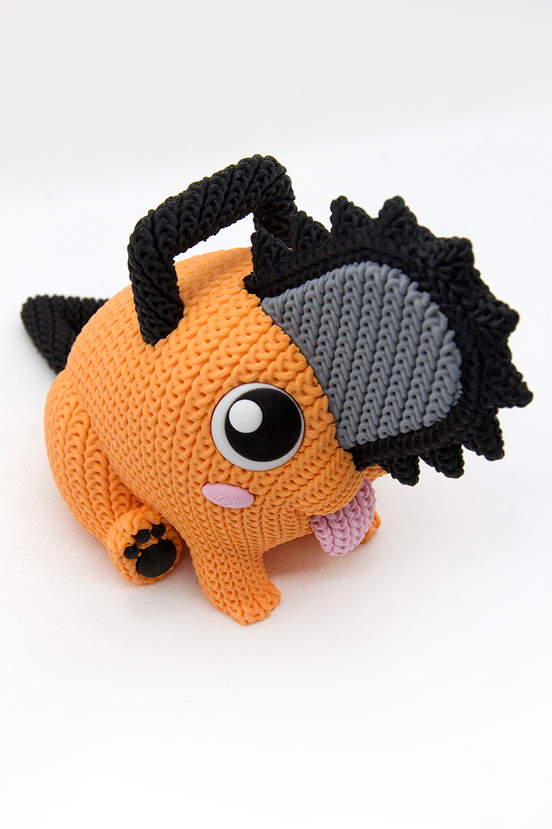Muñeco de Pochita estilo Crochet