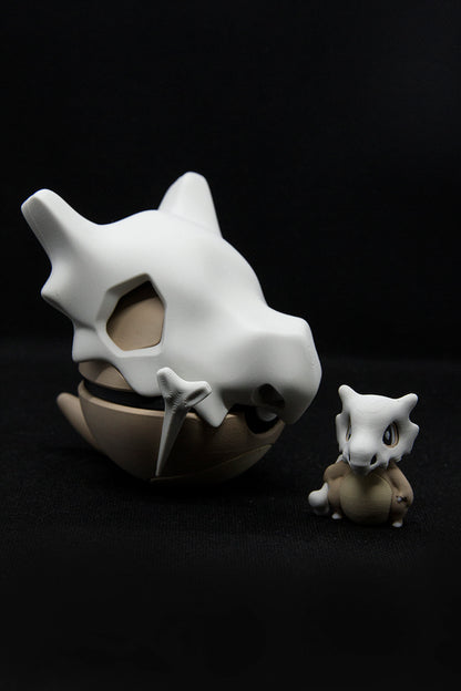 Pokeball de Cubone y su llavero