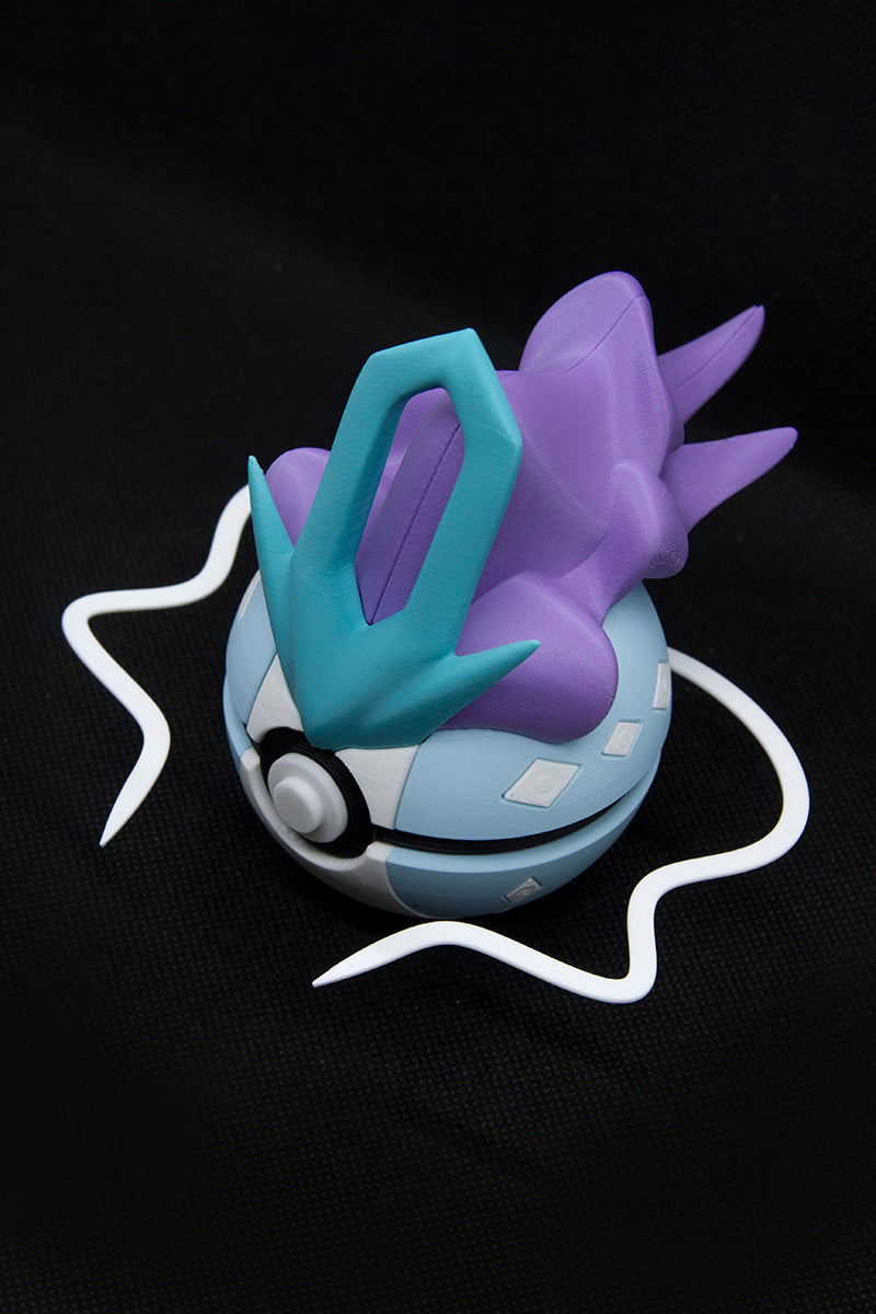 Pokeball inspirada en Suicune