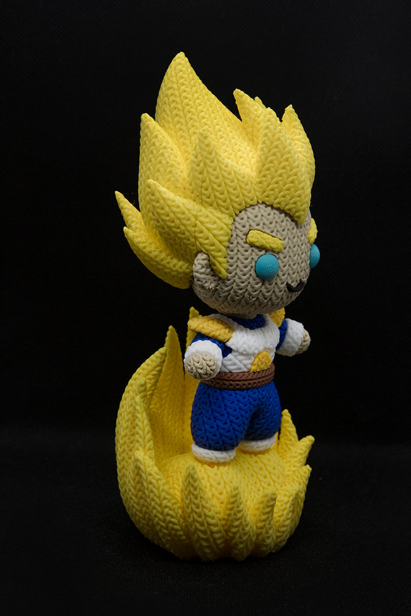 VEGETA SAIYAN CROCHET