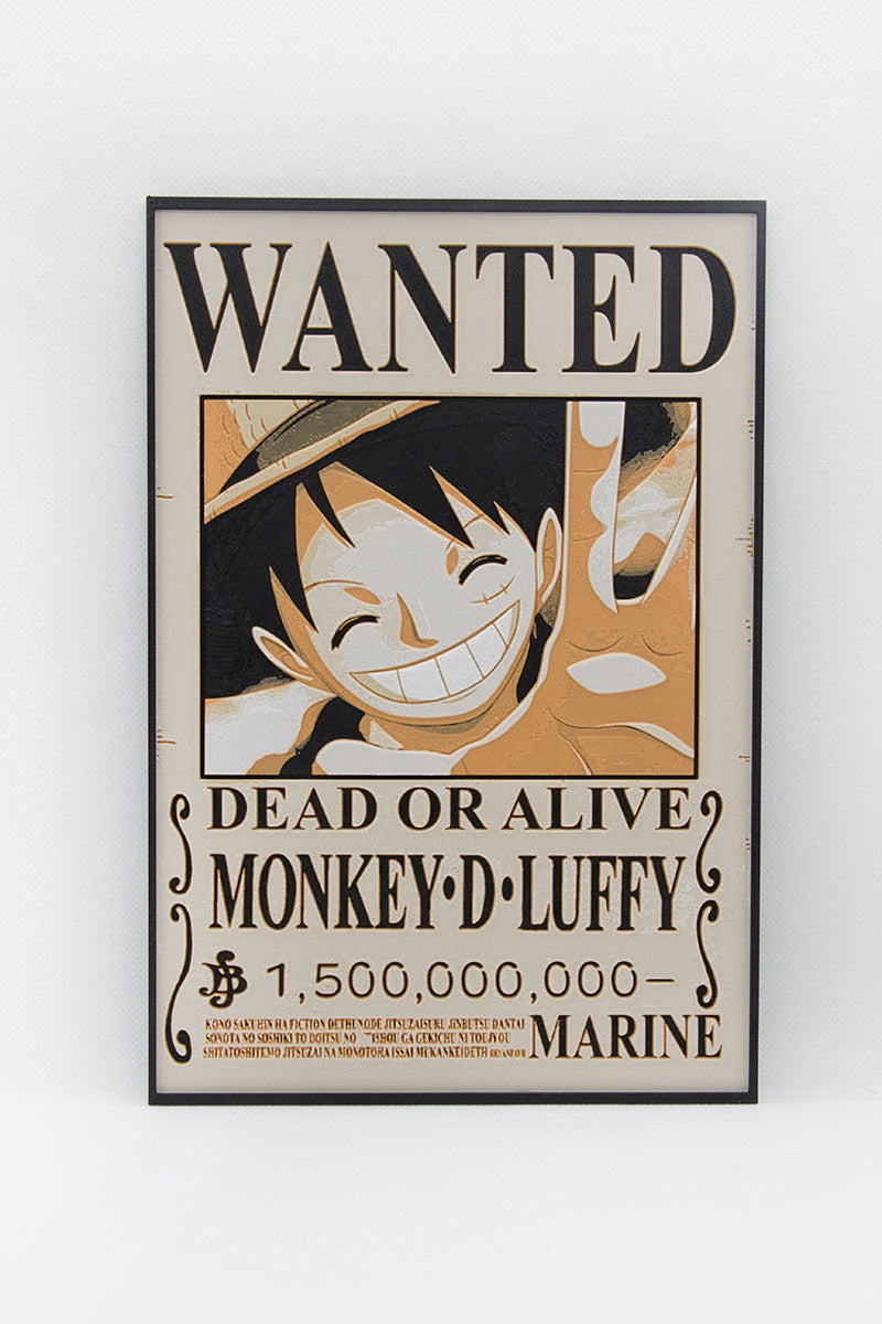 Wanted Monkey D Luffy